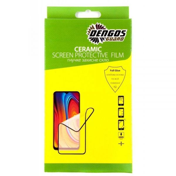   Dengos Ceramic Film  Samsung Galaxy M22 (black) (TGCF-13) -  1