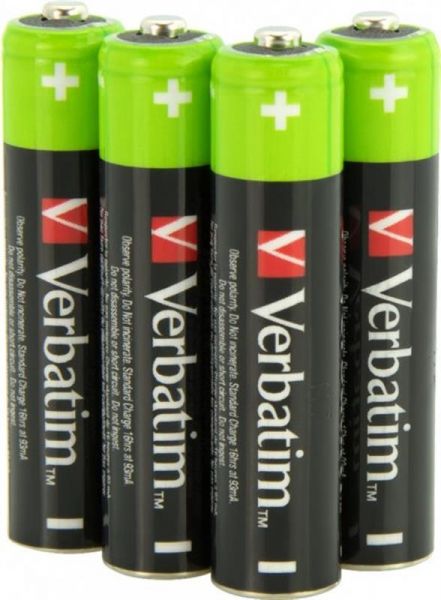  Verbatim AAA/HR03 NI-MH 950 mAh BL 4 -  3