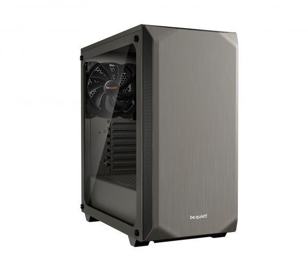  be quiet! Pure Base 500 Window Metallic Gray, Mid Tower,  ,  ATX / Micro ATX / Mini ITX, 1x140  + 1x140  Fan (BGW36) -  1