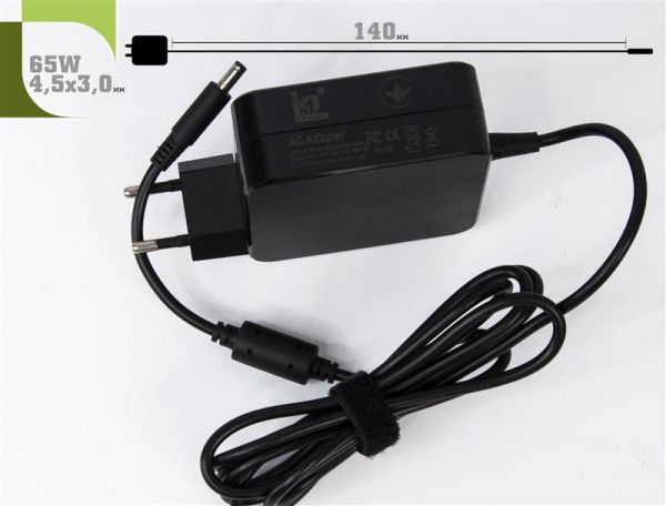     1stCharger 65W 19.5V 3.33 4.5x3.0 Wall Mount Retail BOX (WM1ST19.5V65W4530H) -  3