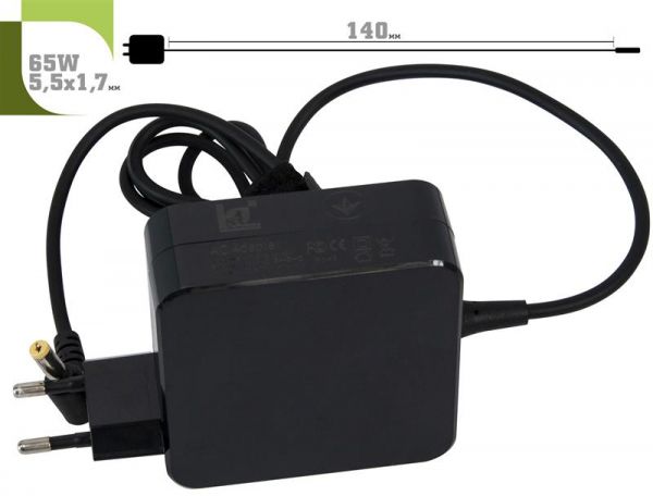   1stCharger   Acer, Asus 65W 19V 3.42A 5.5x1.7 Wall Mount Retail BOX (WM1ST19V65W5517) -  1