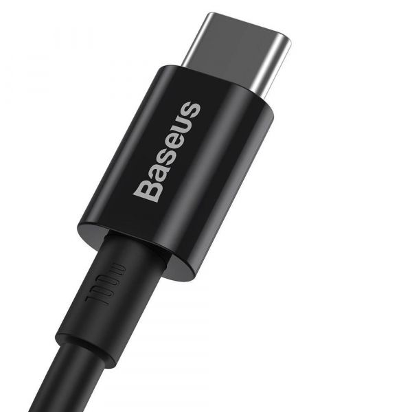   USB-C to USB-C 1.0m 5A Black Baseus (CATYS-B01) -  2