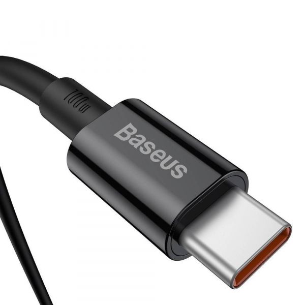   USB-C to USB-C 1.0m 5A Black Baseus (CATYS-B01) -  3