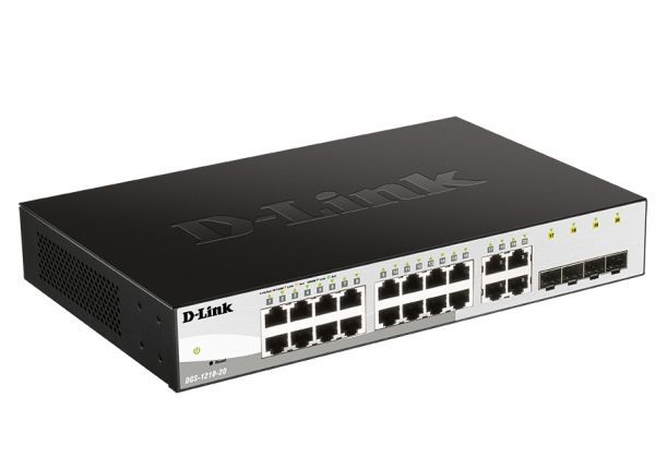  D-Link DGS-1210-20/FL 16xGE, 4SFP/GE Webmart -  1