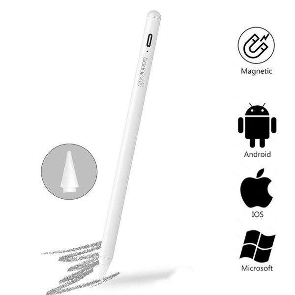   Goojodoq Active Magnetic 3 Gen Android iPhone (iPad  2017) Type-C 1.2mm White (4000001752707W) -  1