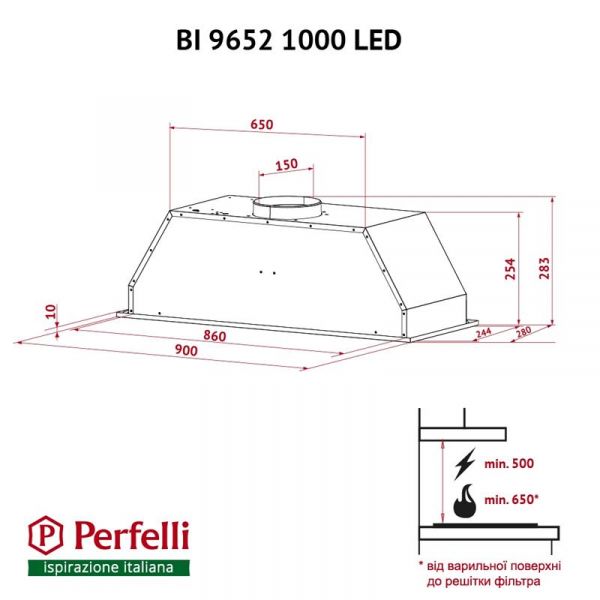  Perfelli BI 9652 I 1000 LED -  10