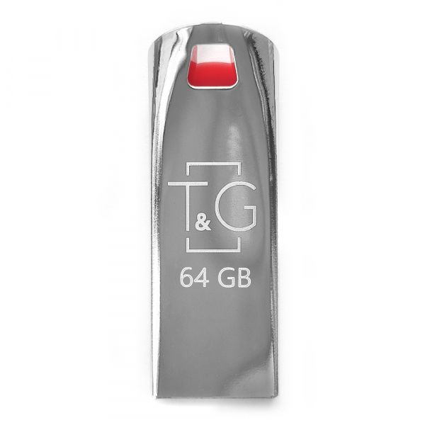 USB Flash Drive 64 Gb T&G Stylish chrome series 115 (TG115-64G) -  1