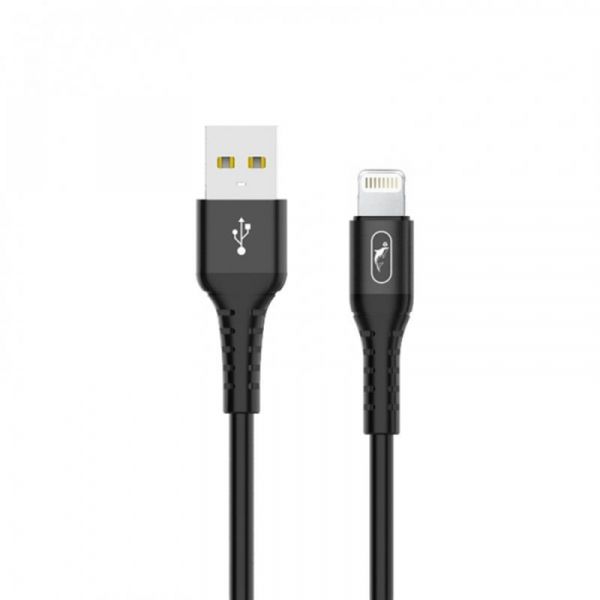  SkyDolphin S05L TPE Frost Line USB - Lightning 1, Black (USB-000549) -  1