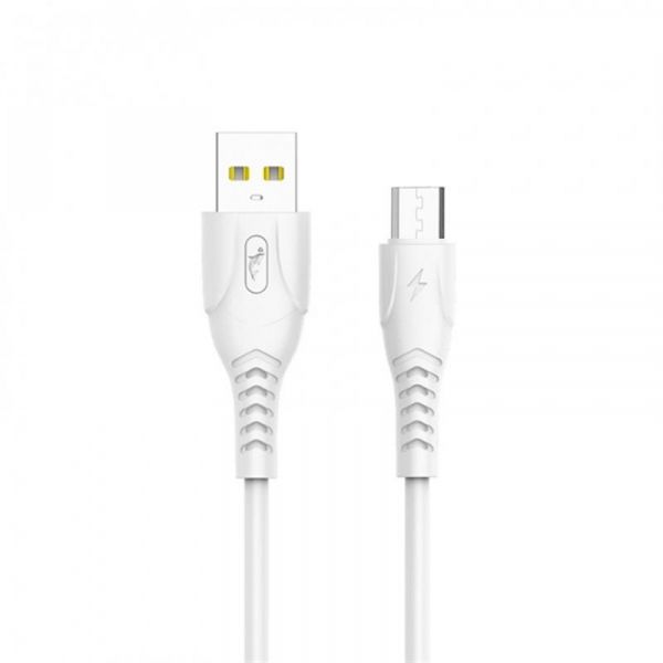  SkyDolphin S08V USB - microUSB 1, White (USB-000564) -  1