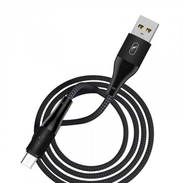  SkyDolphin S49V LED Aluminium Alloy USB - microUSB 1, Black (USB-000571) -  1