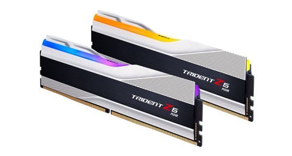   DDR5 2x24GB/7200 G.Skill Trident Z5 RGB Silver (F5-7200J3646F24GX2-TZ5RS) -  3