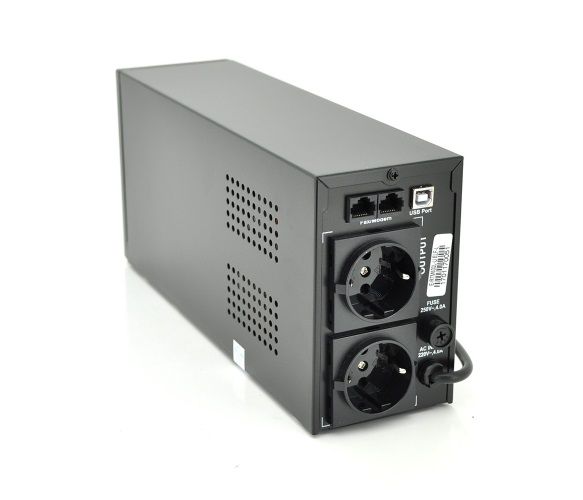  Ritar E-RTM600L-U 390W, Lin.int., AVR, 2xSchuko,  (E-RTM600L-U/07860) -  2