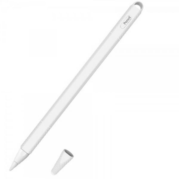  Goojodoq Hybrid Ear TPU   Apple Pencil 2 White (4001055094286W) -  1