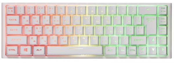  2E GAMING KG350 RGB 68key USB White (2E-KG350UWT) -  1