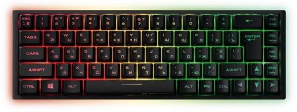  2E GAMING KG360 RGB 68key Wireless Black (2E-KG360UBK) -  1