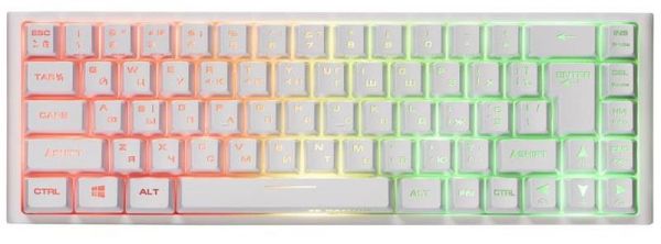  2E GAMING KG360 RGB 68key Wireless White (2E-KG360UWT) -  1