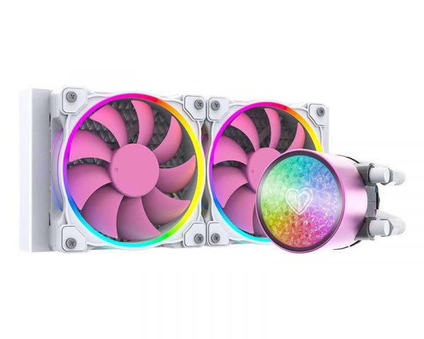    ID-Cooling Pinkflow 240 Diamond, Intel: 2066/2011/1700/1200/1151/1150/1155/1156, AMD: AM4, 274x120x27 , 4-pin -  1