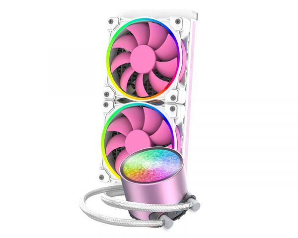    ID-Cooling Pinkflow 240 Diamond, Intel: 2066/2011/1700/1200/1151/1150/1155/1156, AMD: AM4, 274x120x27 , 4-pin -  2