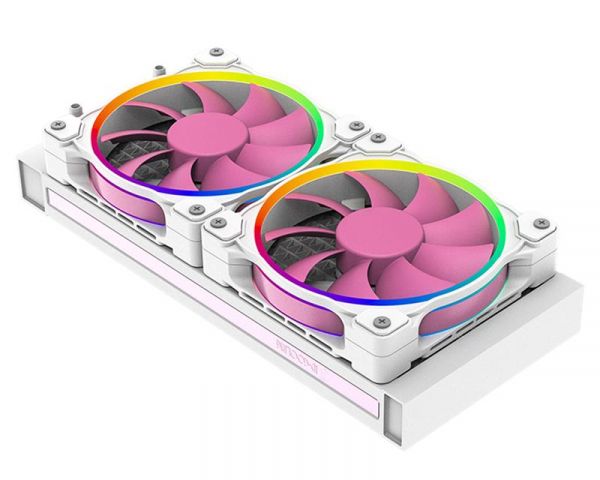    ID-Cooling Pinkflow 240 Diamond, Intel: 2066/2011/1700/1200/1151/1150/1155/1156, AMD: AM4, 274x120x27 , 4-pin -  4