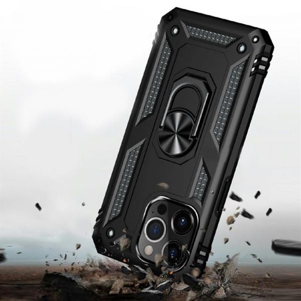 - BeCover Military  Apple iPhone 13 Pro Max Black (707105) -  5