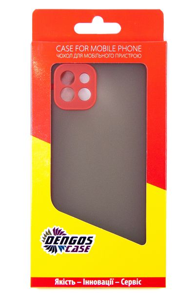 - Dengos Matt  Samsung Galaxy A03 SM-A035 Red (DG-TPU-MATT-95) -  5