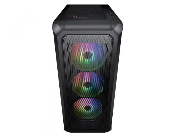  Cougar Archon 2 Mesh RGB Black,  , Mid Tower, ATX / Micro ATX / Mini ITX, 1xUSB 2.0, 2xUSB 3.0, 3x120  ARGB Fan,   -  3