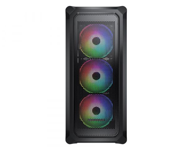  Cougar Archon 2 Mesh RGB Black,  , Mid Tower, ATX / Micro ATX / Mini ITX, 1xUSB 2.0, 2xUSB 3.0, 3x120  ARGB Fan,   -  7