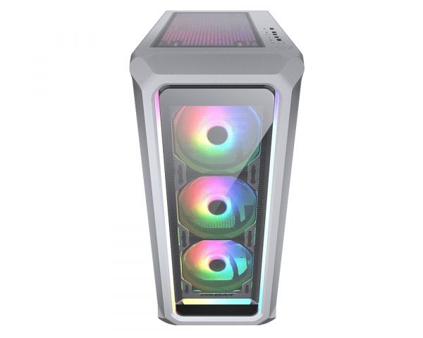  Cougar Archon 2 RGB White,  , Mid Tower, ATX / Micro ATX / Mini ITX, 1xUSB 2.0, 2xUSB 3.0, 3x120  ARGB Fan,   -  3