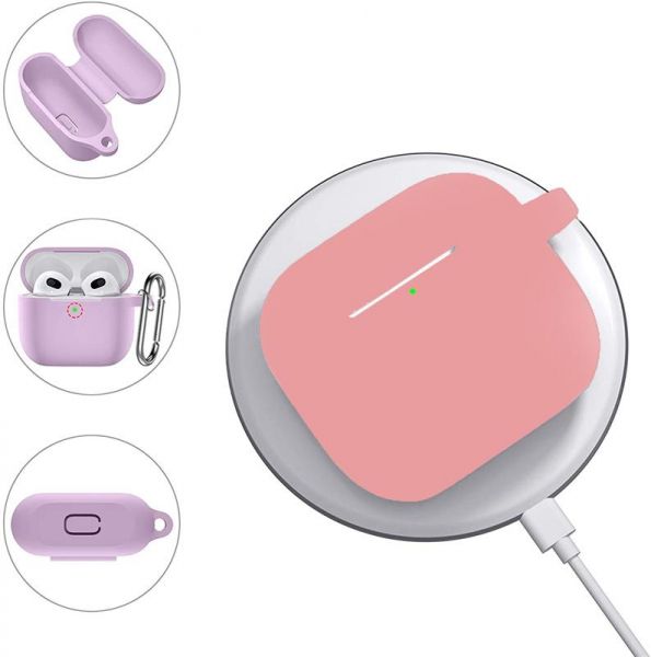    BeCover  Apple AirPods (3nd Gen) Grapefruit-Pink (707231) -  4