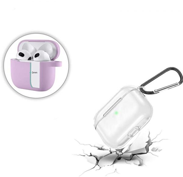    BeCover  Apple AirPods (3nd Gen) Transparancy (707232) -  4