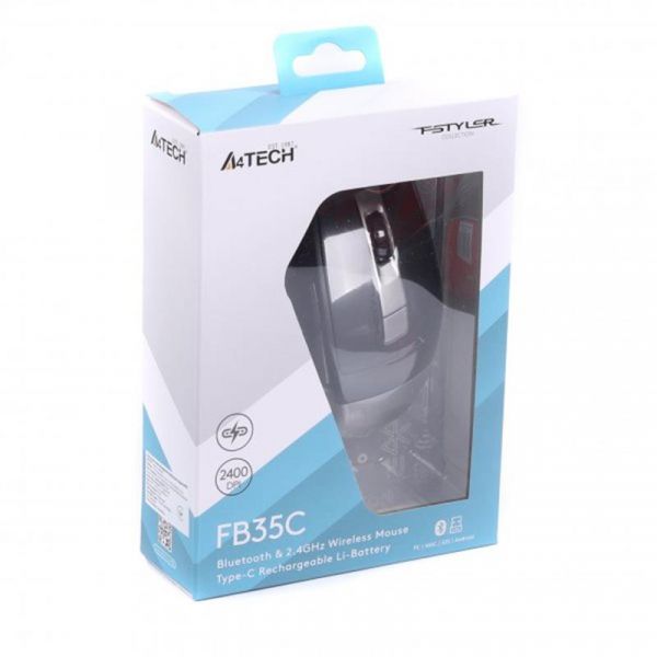  A4Tech Fstyler FB35C (Smoky Grey), BT, USB,  - -  5