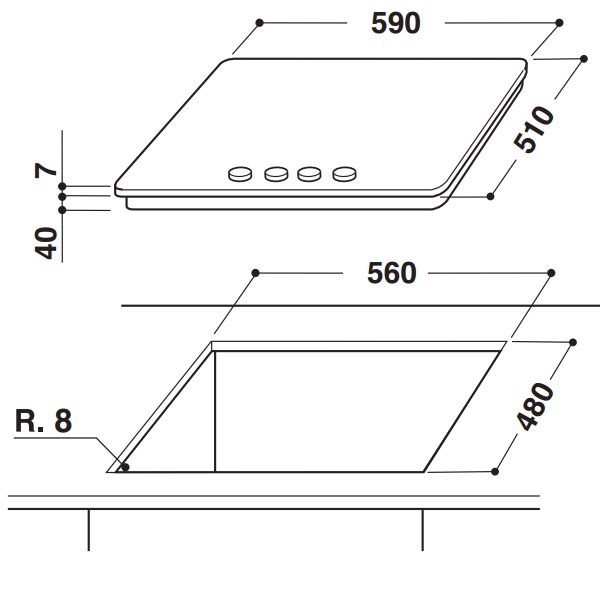    Whirlpool GMA 6422 IX (869990965180) -  9