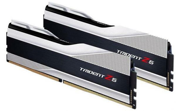  '  ' DDR5 32GB (2x16GB) 5600 MHz Trident Z5 Silver G.Skill (F5-5600J4040C16GX2-TZ5S) -  3