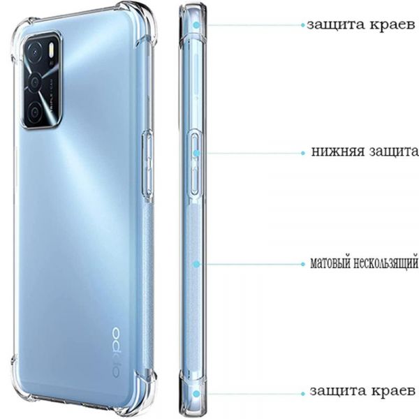 - BeCover Anti-Shock  Oppo A16/A16s Clear (707343) -  4