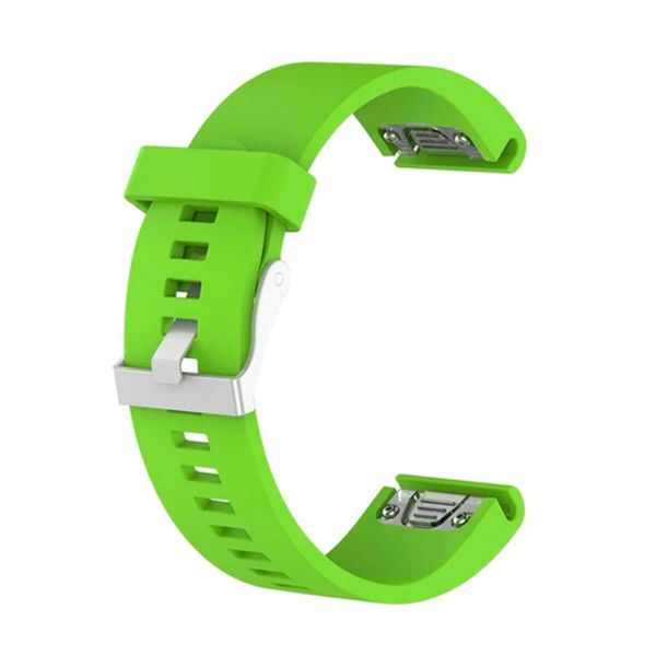   Garmin QuickFit 20 Smooth Silicone Band Green (QF20-SMSB-GRN) -  1