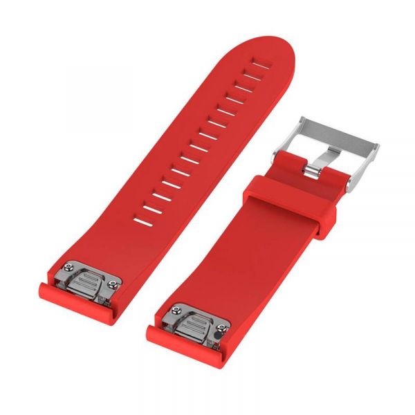   Garmin QuickFit 20 Smooth Silicone Band Red (QF20-SMSB-RED) -  2