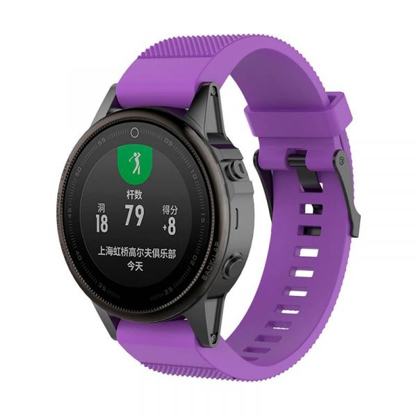   Garmin QuickFit 20 Dots Silicone Band Purple (QF20-STSB-PURP) -  3