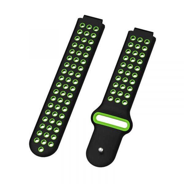   Garmin Universal 16 Nike-style Silicone Band Black/Green (U16-NSSB-BKGN) -  3