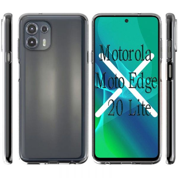 - BeCover  Motorola Moto Edge 20 Lite Transparancy (707431) -  1