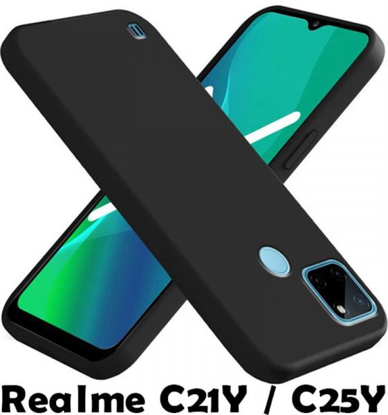 - BeCover  Realme C21Y/C25Y Black (707448) -  1