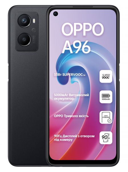  Oppo A96 6/128GB Dual Sim Starry Black -  1