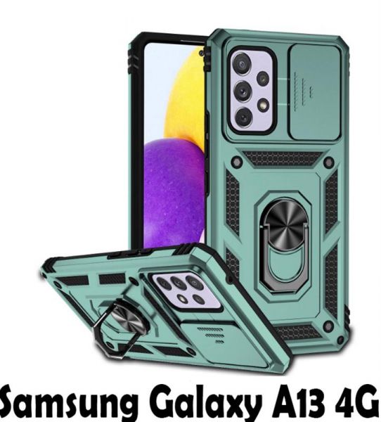 - BeCover Military  Samsung Galaxy A13 SM-A135 Dark Green (707396) -  1