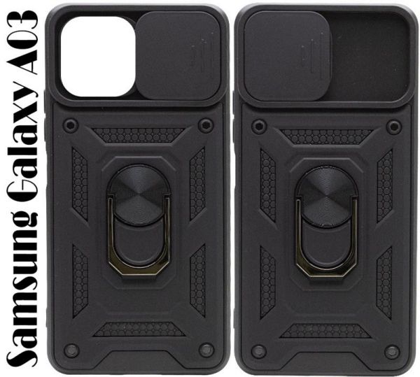 - BeCover Military  Samsung Galaxy A03 SM-A035 Black (707367) -  1