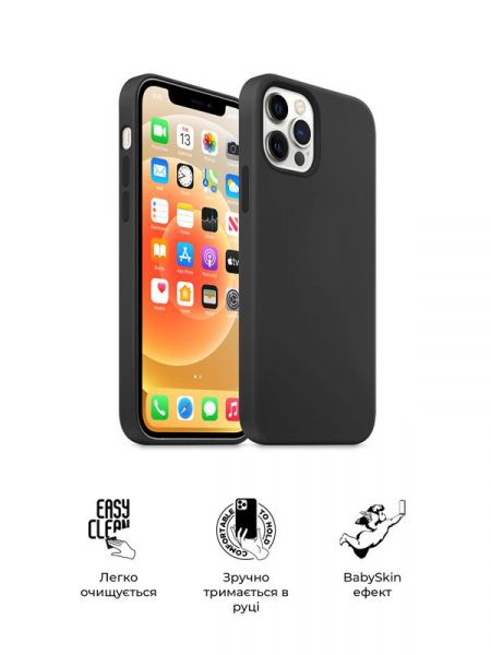 - Armorstandart Icon2  Apple iPhone 12 Pro Max Black (ARM60570) -  3