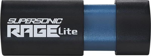 - USB3.2 64GB Patriot Rage Lite Black (PEF64GRLB32U) -  1