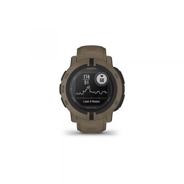 - Garmin Instinct 2 Solar Tactical Coyote Tan (010-02627-04) -  4