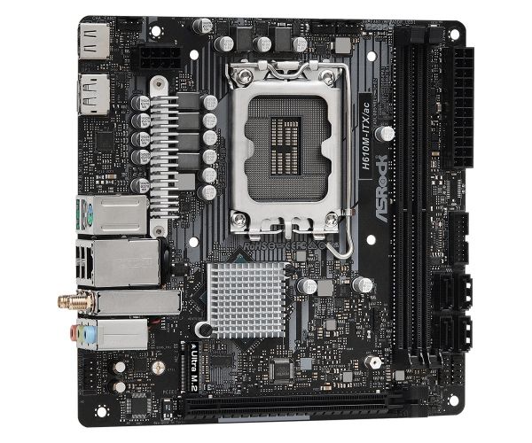   ASRock H610M-ITX/AC -  4