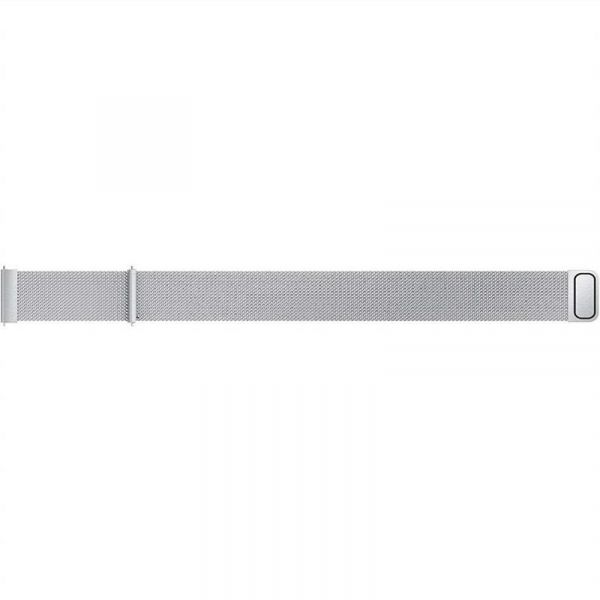  BeCover Milanese Style  Xiaomi Amazfit Bip (20mm) Lite/Bip S Lite/GTR 42mm/GTS/TicWatch S2/TicWatch E/GTS 3/GTS 2 mini Silver (707739) -  4