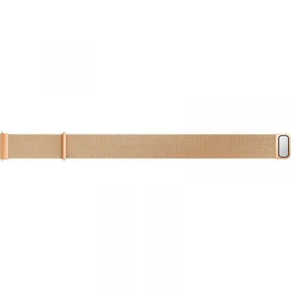  BeCover Milanese Style  Xiaomi Amazfit Bip (20mm) Lite/Bip S Lite/GTR 42mm/GTS/TicWatch S2/TicWatch E/GTS 3/GTS 2 mini Rose Gold (707684) -  3