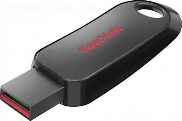 USB Flash Drive 128Gb SanDisk Cruzer Snap, Black (SDCZ62-128G-G35) -  1